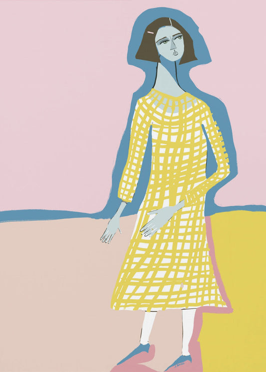 Blue lady | Poster