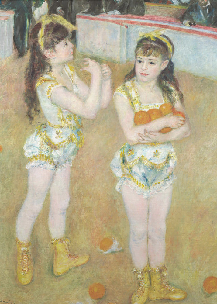 Acrobaten bij Cirque Fernando | Canvas