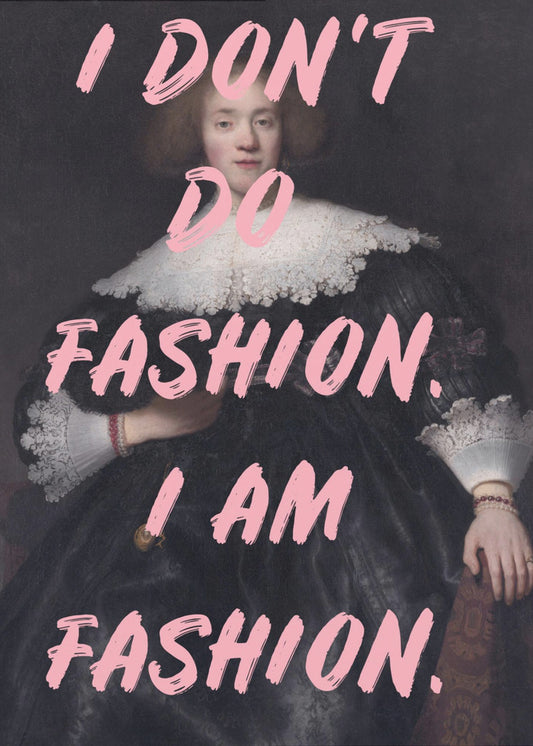 Iamfashionii Ratioiso | Canvas