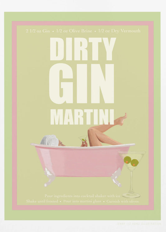 Jlr Cocktails - Dirty Gin Martini | Canvas