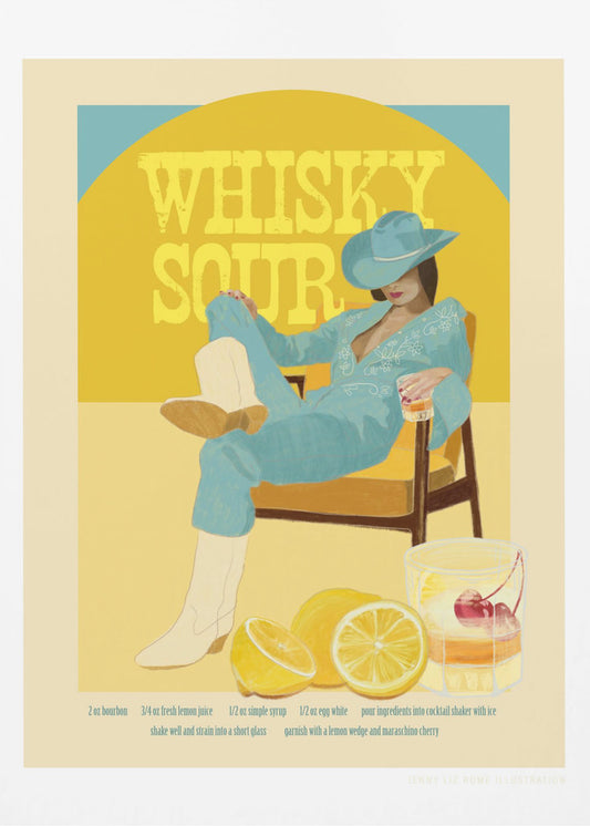 Jlr Cocktails Whisky's | Poster