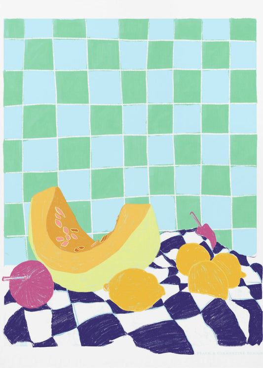 Pandc Neonstilllife-kopie | Canvas