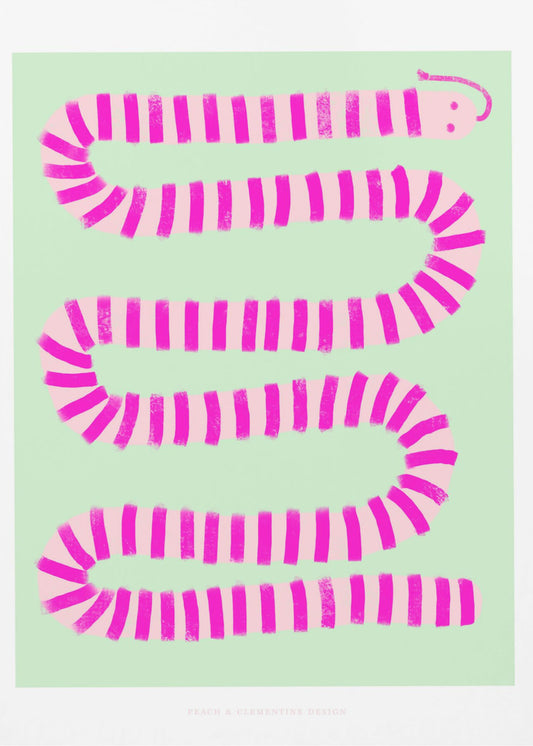 Pandc Pinksnake-kopie | Canvas