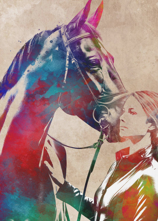Paardensportkunst | Poster