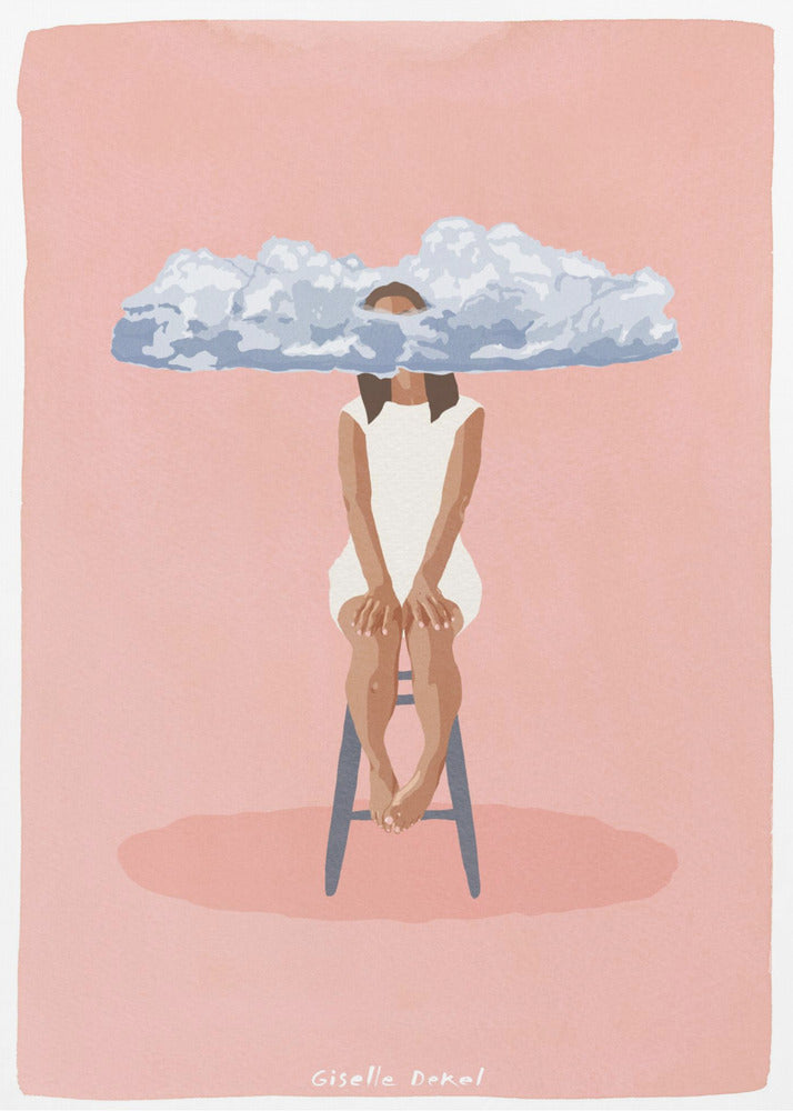 Roze Meditatie | Canvas