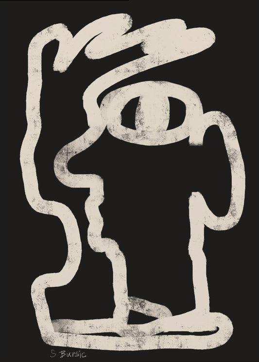 Face line art | Poster