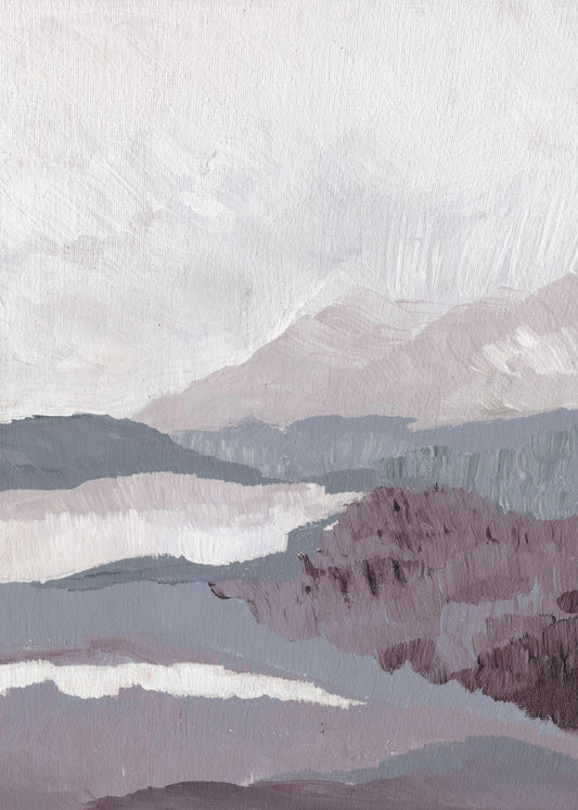 Dromerig landschap | Canvas