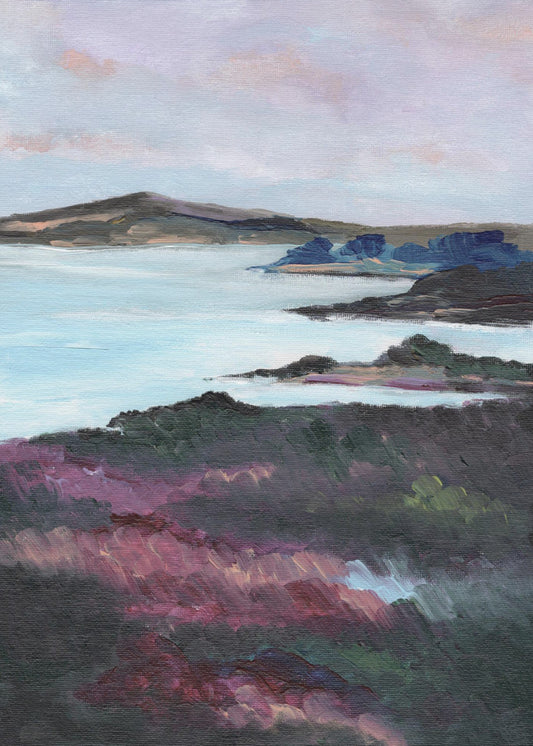 Paarse Kust | Canvas