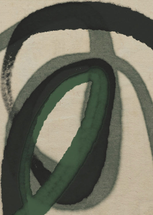 Smaragdgroene kransen | Canvas