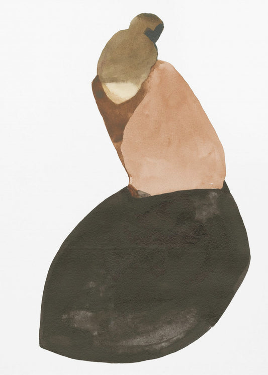 Zittende vrouw nr. 13 | Canvas