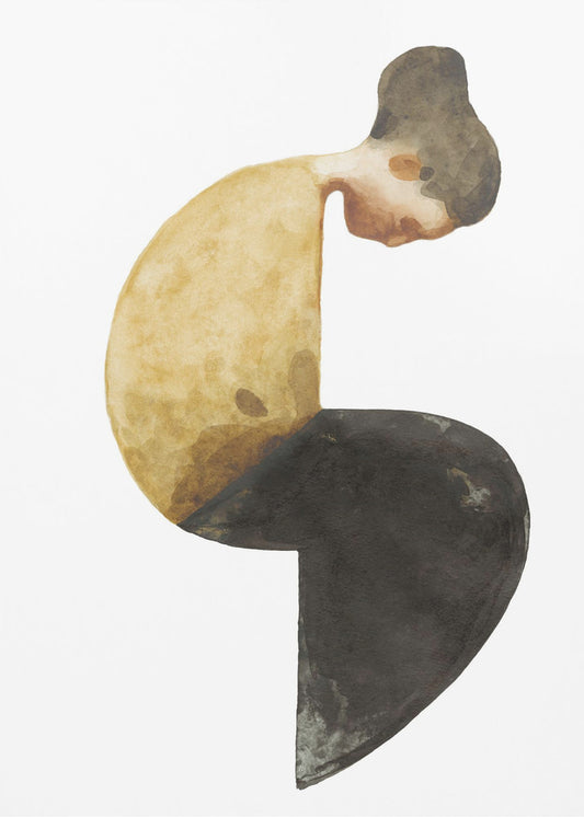 Zittende vrouw nr. 14 | Canvas