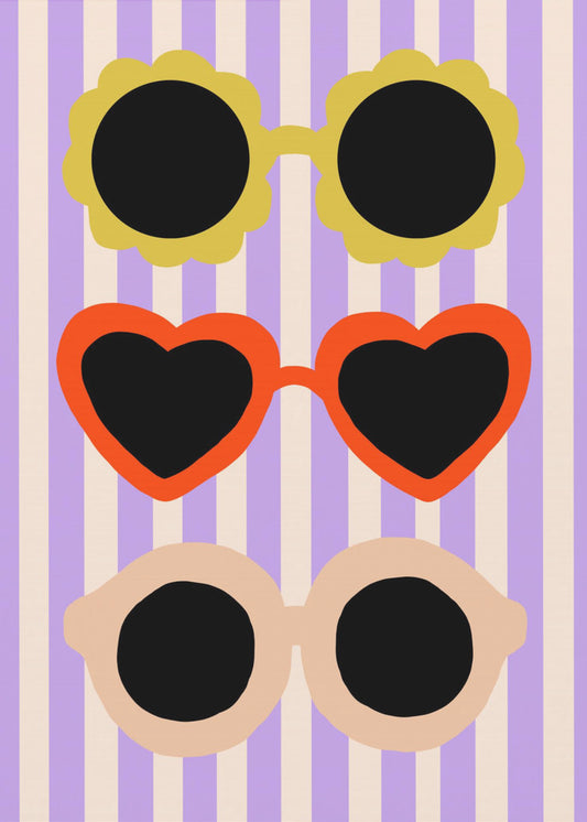 Zonnebrillen | Poster