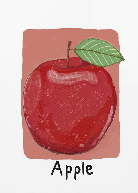 Rode appel | Canvas