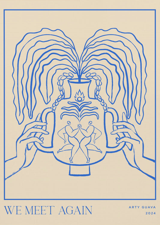 Vessel Collection : We Meet Again (LineArt) | Canvas