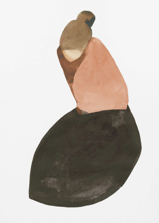 Zittende vrouw nr. 13 | Canvas