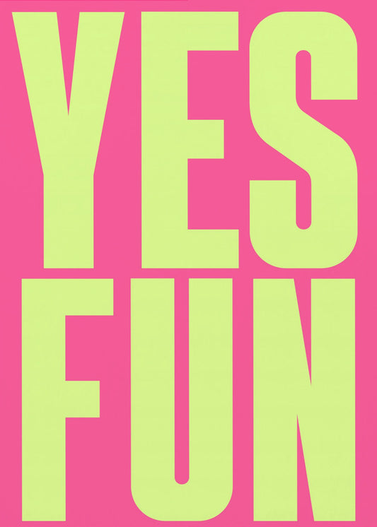 Gedurfde neonpositiviteit | Poster