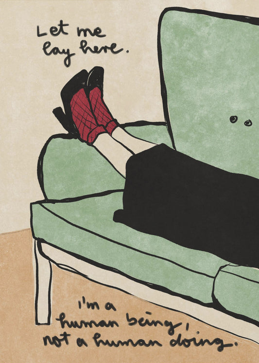 Laat me hier liggen | Canvas