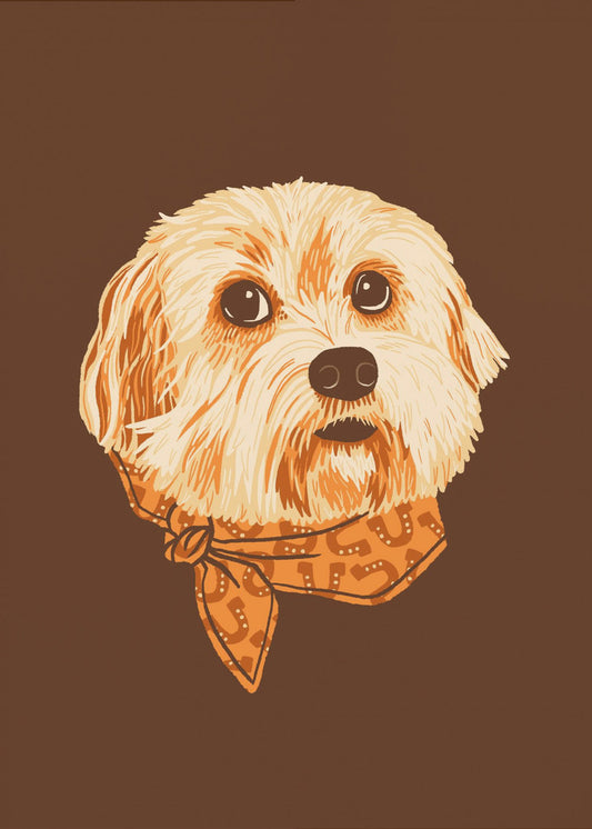 Molly de Cowgirl Pup | Canvas