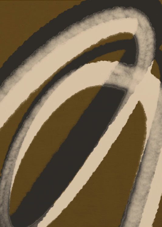 Wervelende schaduwen | Canvas