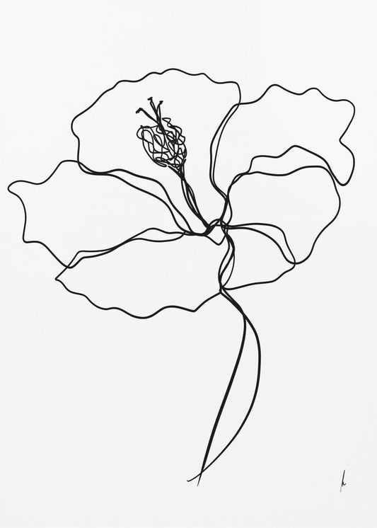 Lijn Bloesem Essentie | Canvas