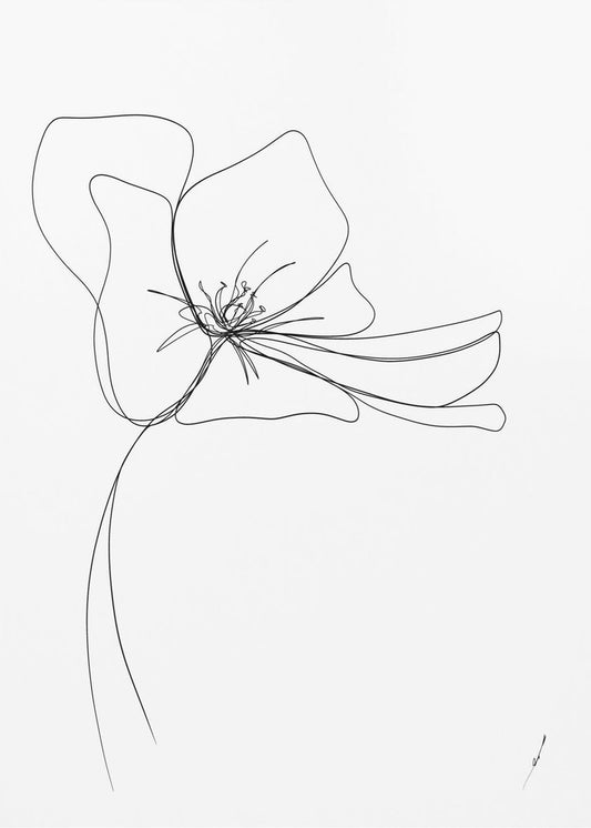 Grillige bloei | Canvas