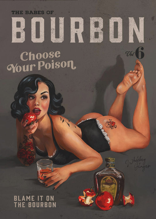 Babes of Bourbon Vol 6 Kies je Poison Sexy Pinup | Poster