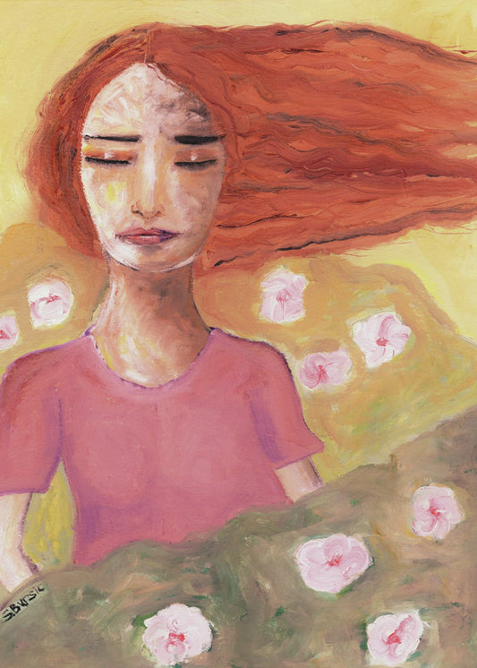 Red Head Free as the Breeze | Poster