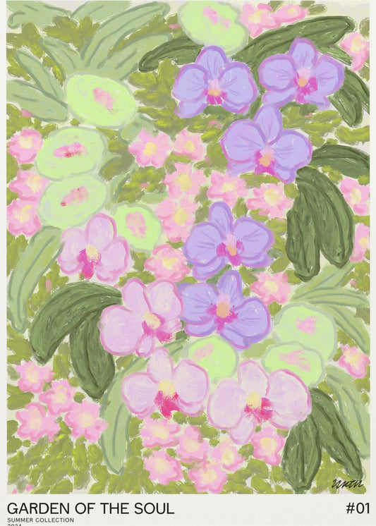 Tuin van de ziel 01 | Canvas