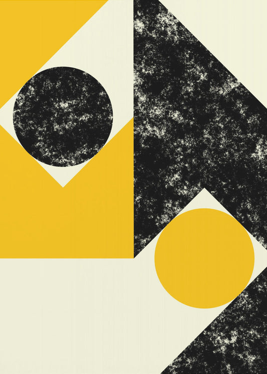 Gedurfde geometrische vormen | Canvas