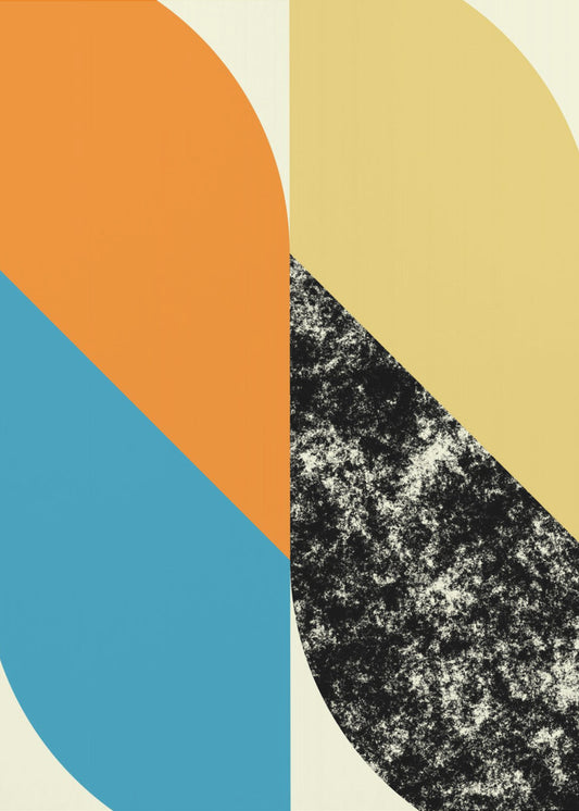 Gedurfde geometrische vormen | Canvas