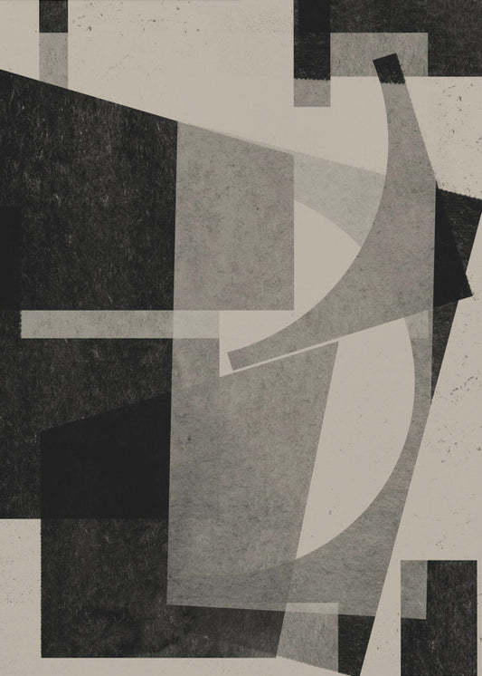 Geometrische schaduwen | Canvas