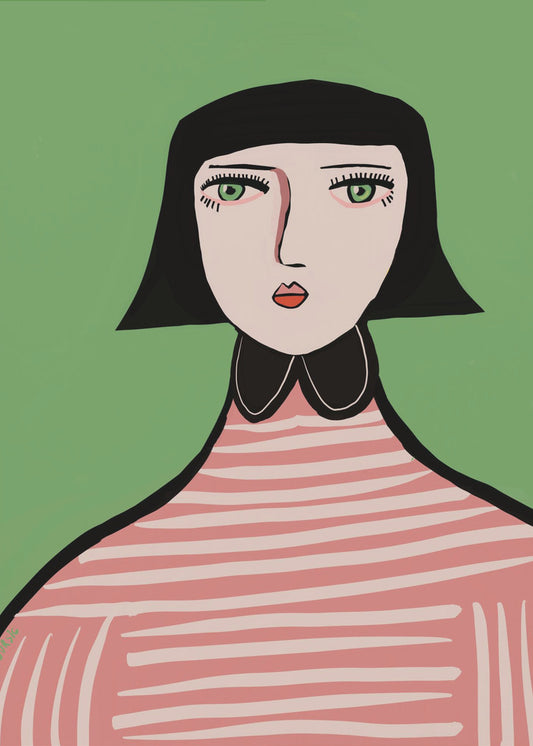 Nice lady | Poster