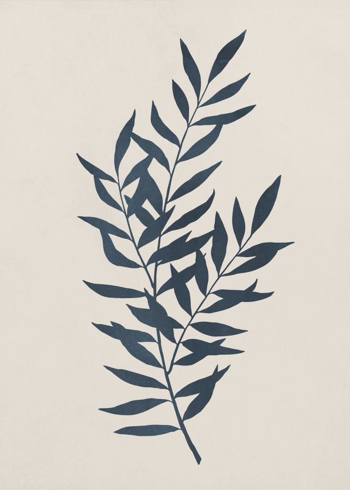 Botanisch silhouet 1 | Canvas