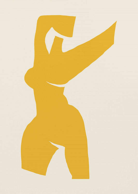 De gele muze 02 | Poster
