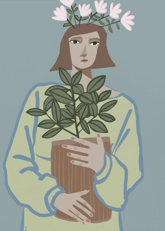 Plantenmoeder | Canvas