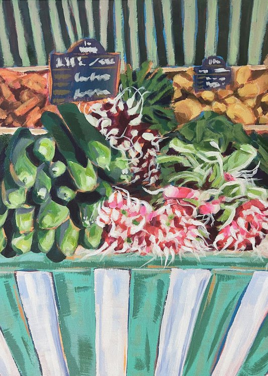 Betoverende radijzen | Canvas