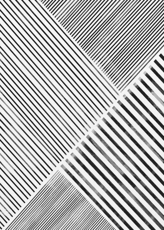 Diagonale patronen | Poster