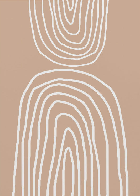 Harmonie van aardse lagen | Poster
