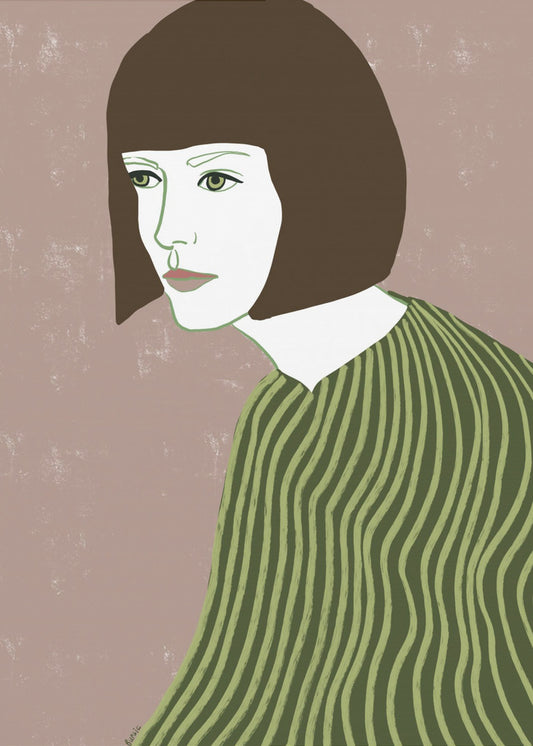 De brunette | Canvas