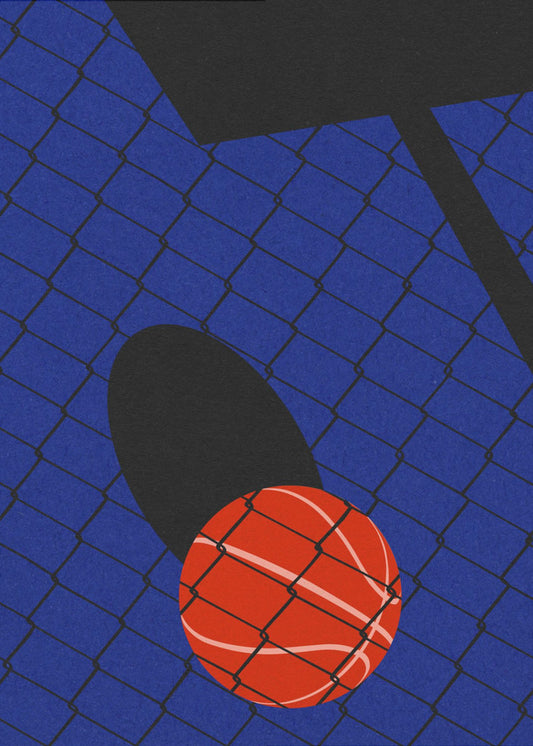 Basketbalveld Backjard | Canvas