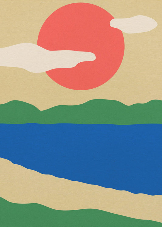 Thüringen Zomer | Canvas