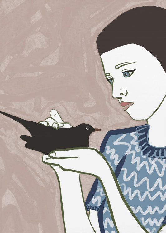 Vogelvrouw | Canvas
