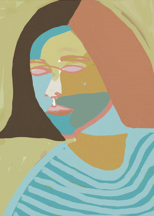 Abstract portret | Canvas