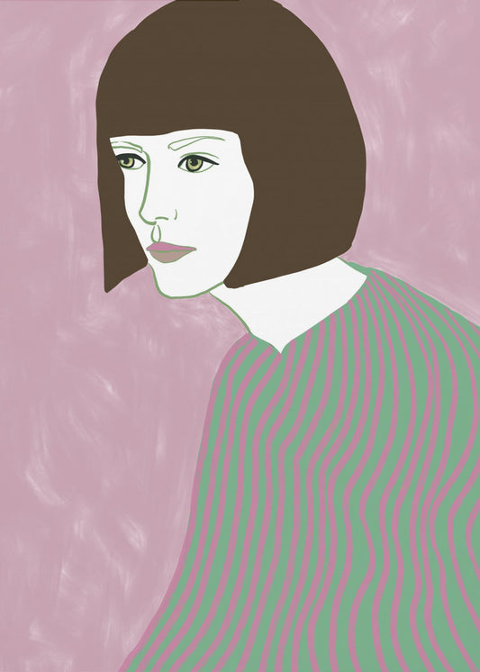 De brunette | Canvas