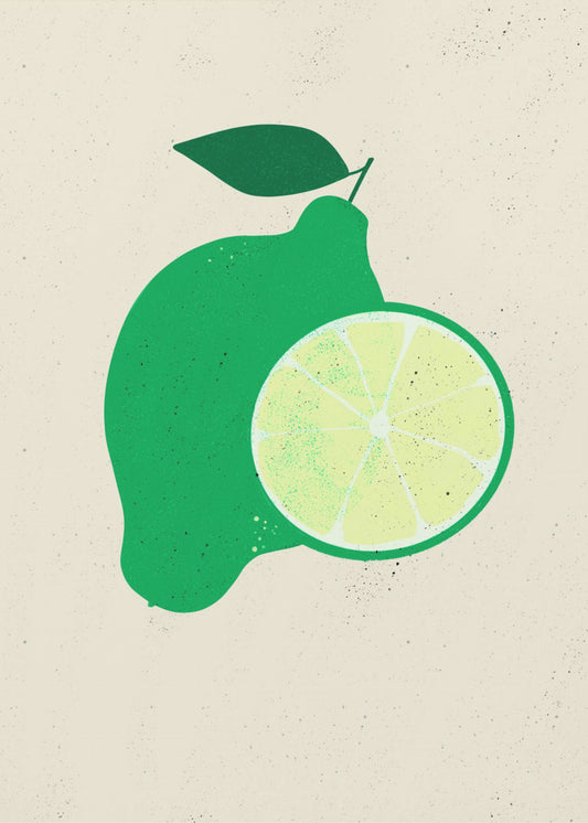 Citrusillustratie | Poster
