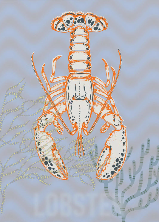 Zeekreeft Neptunus' vreugde | Canvas