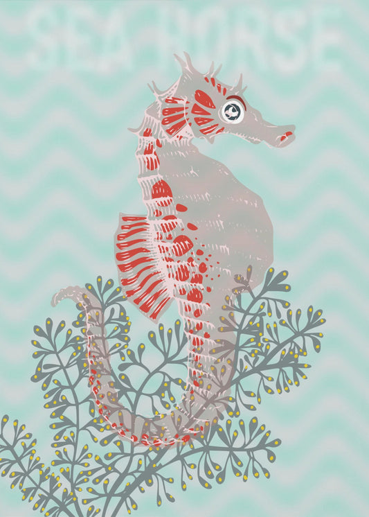 Zeepaardje Neptunus' vreugde | Canvas