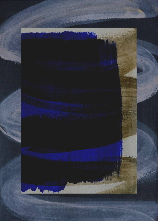 Abstracte penseelstreken 165 | Canvas
