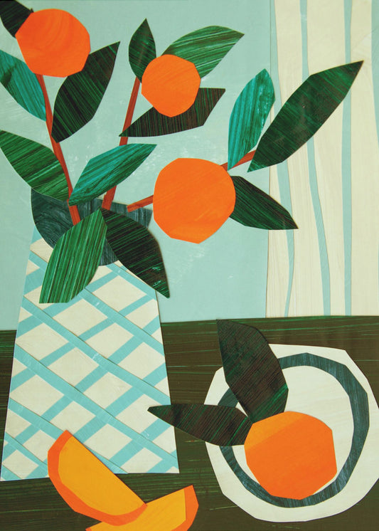Stilleven met citrusochtend II | Canvas