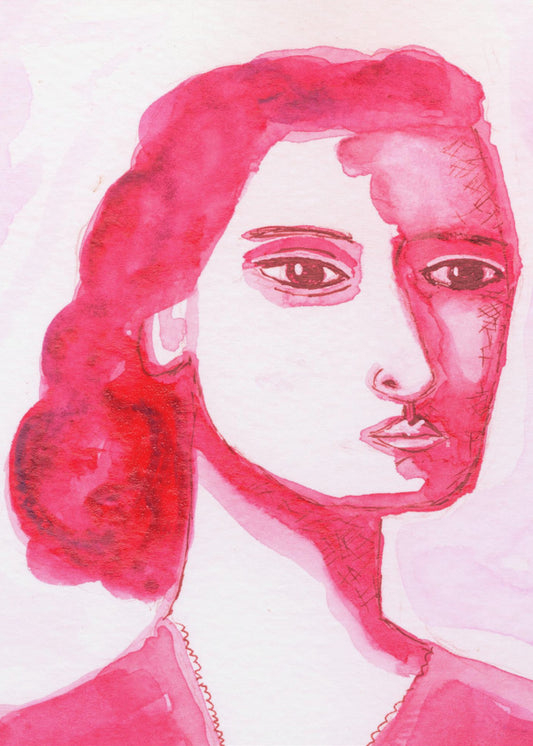 De diepe denker | Canvas